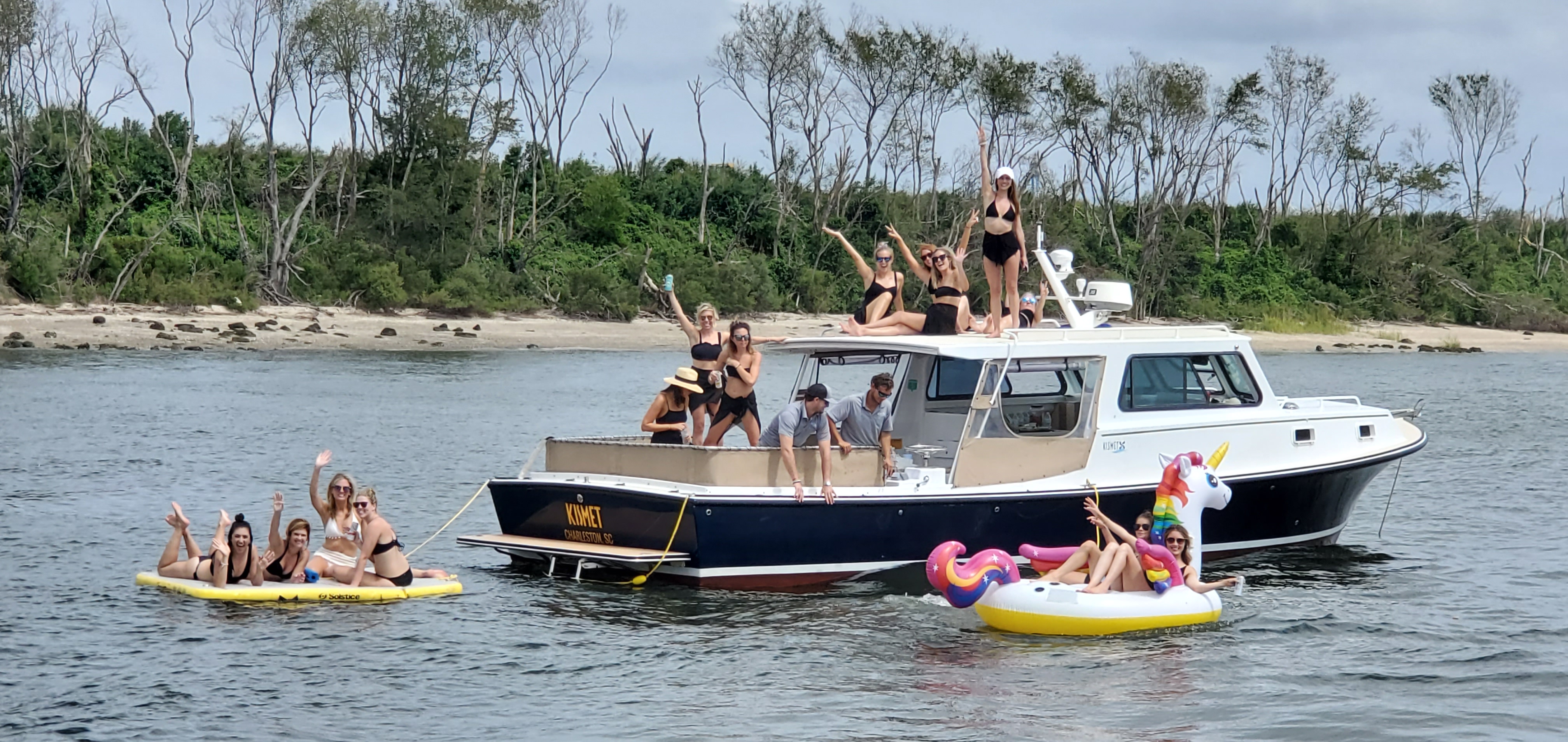 Charleston Bachelorette Party Boat