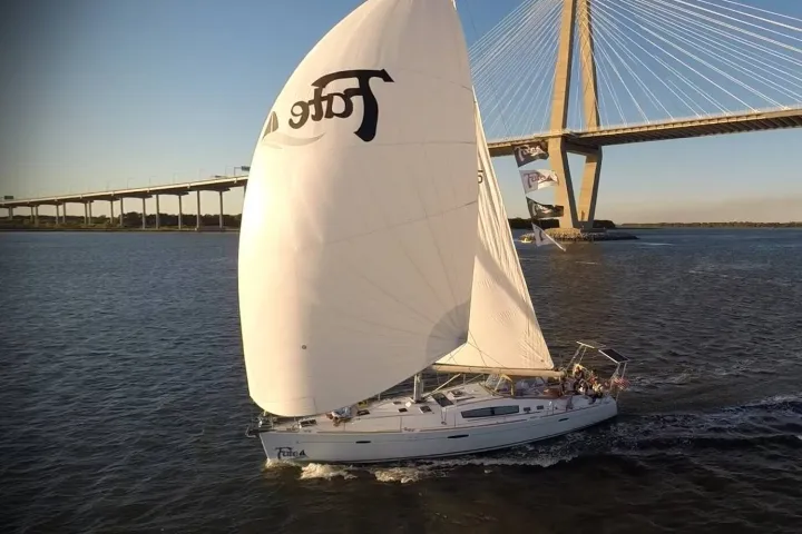 a large ship in a body of water