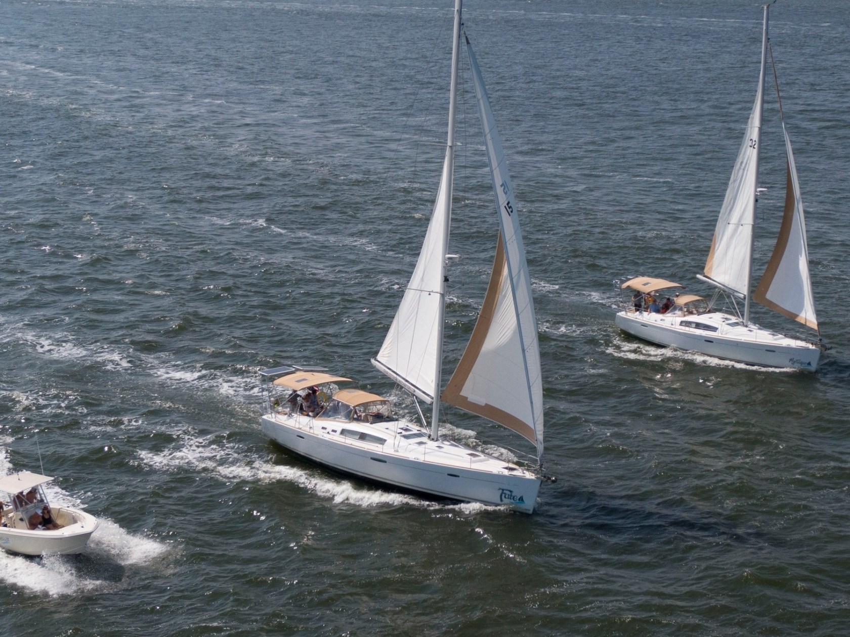 a small boat in a body of water