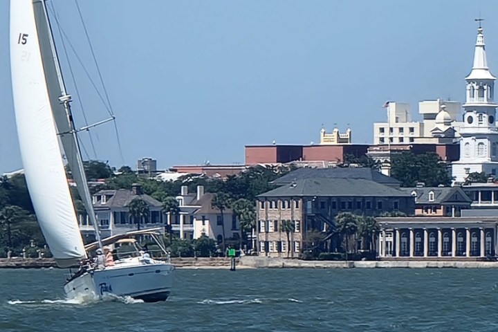 a large ship in a body of water