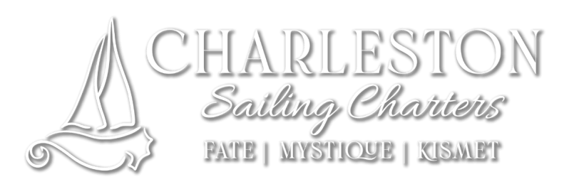 Logo of Charleston Sailing Charters with a sailboat icon.